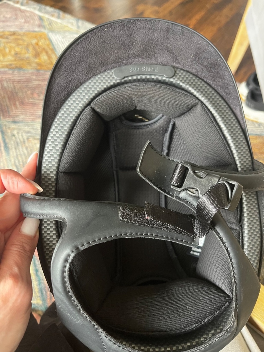 One K Riding Helmet - Picture 5 of 7